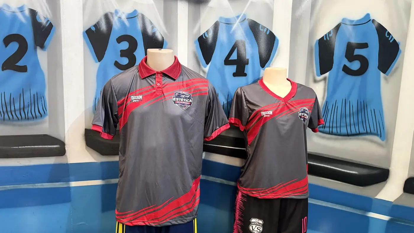 Uniforme de futebol personalizado 7